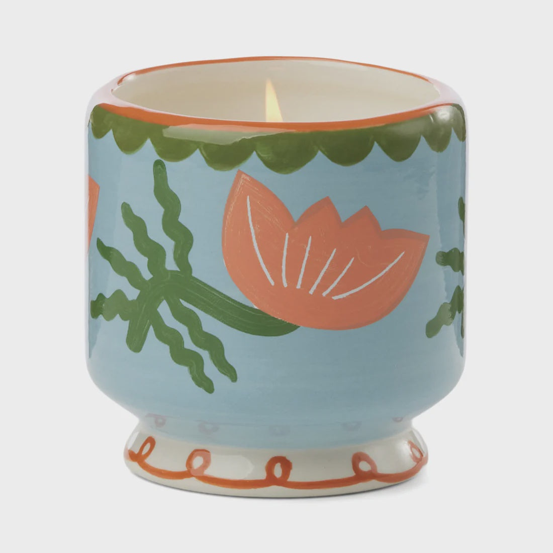 A Dopo Flower Ceramic Candle - Cactus