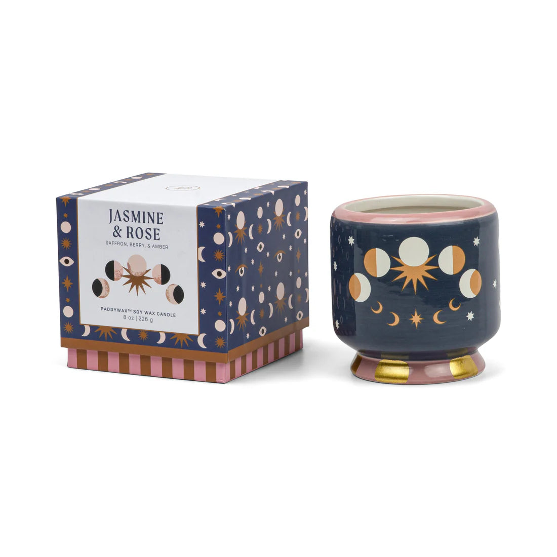 A Dopo Moon Phases Ceramic Candle - Jasmine