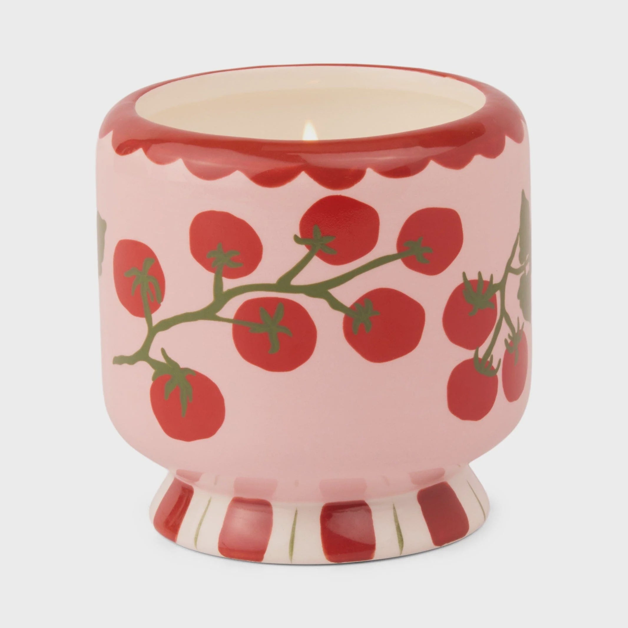 A Dopo Tomato Vine Ceramic Candle - Tomato