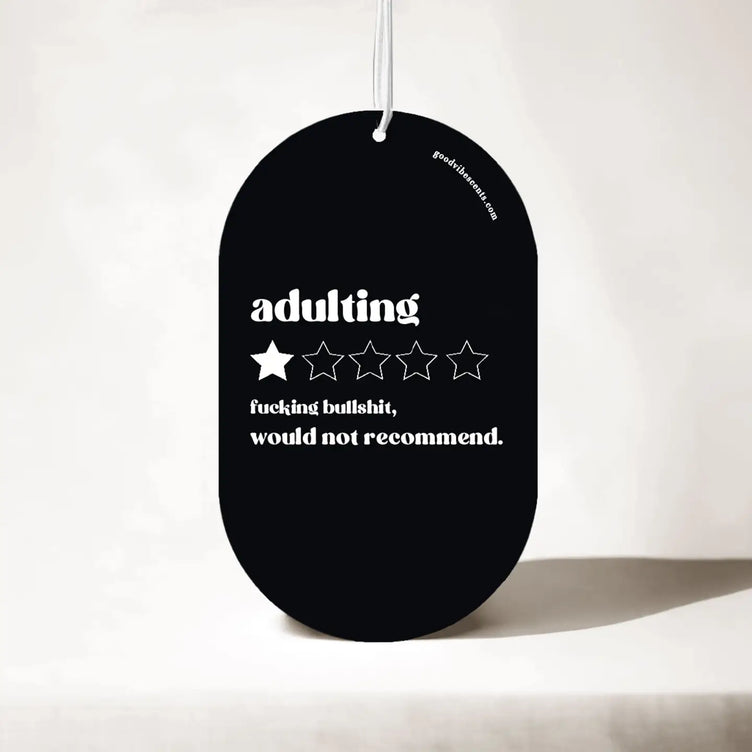 Car Air Freshener - Adulting