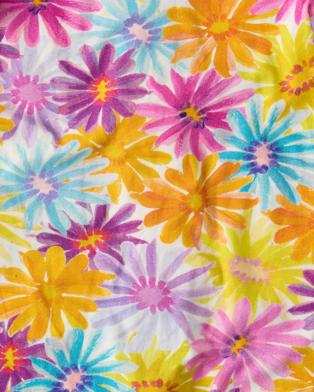 Baby Romper (Short Sleeve) - Petal Power