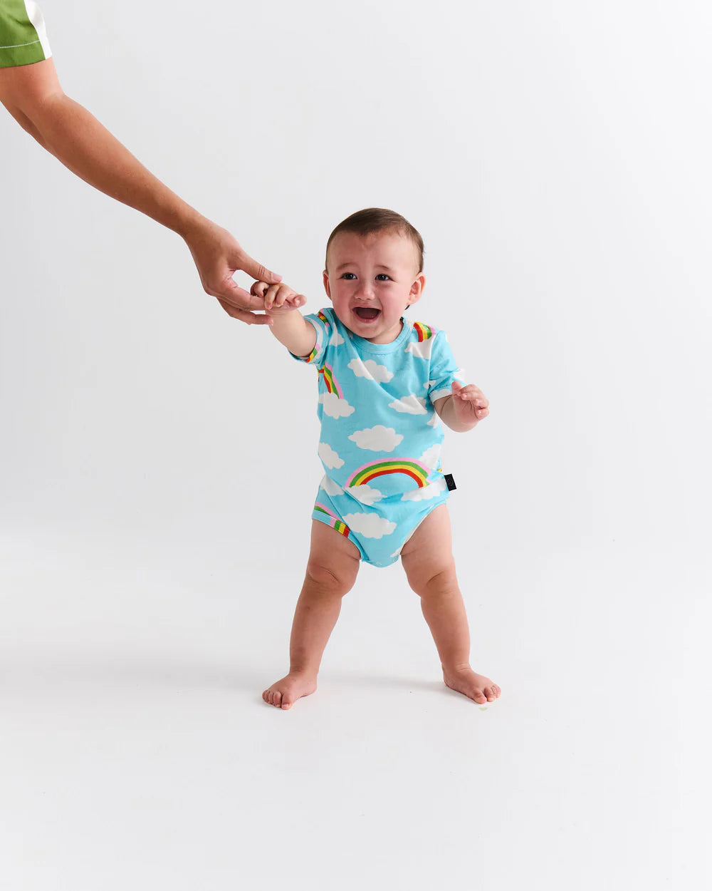 Baby Romper (Short Sleeve) - Cloudy Dayz