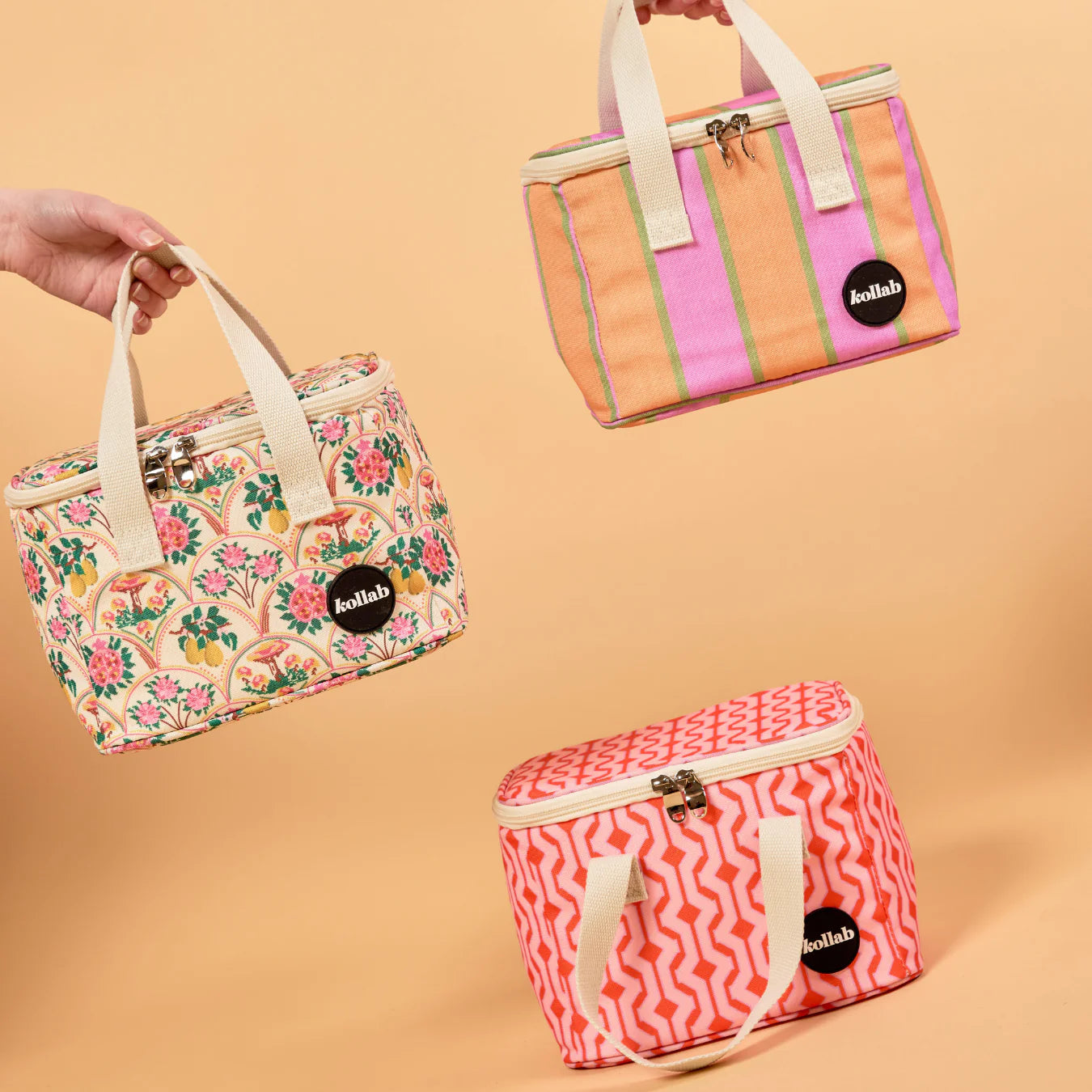 Lunch Bag - Sunset Stripe