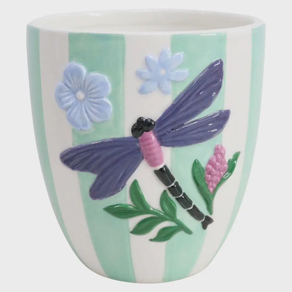 Funky Dragonfly  Planter