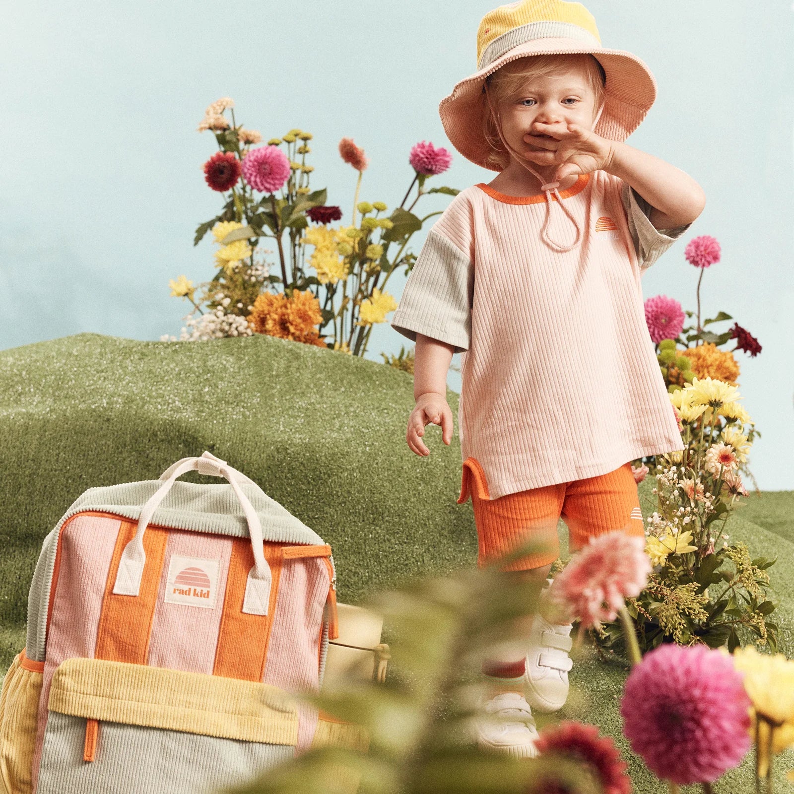 Corduroy Backpack - Candy