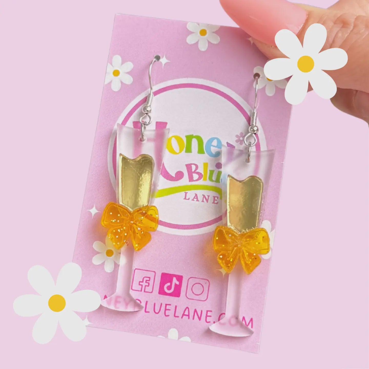 Champagne Bubbles Earrings