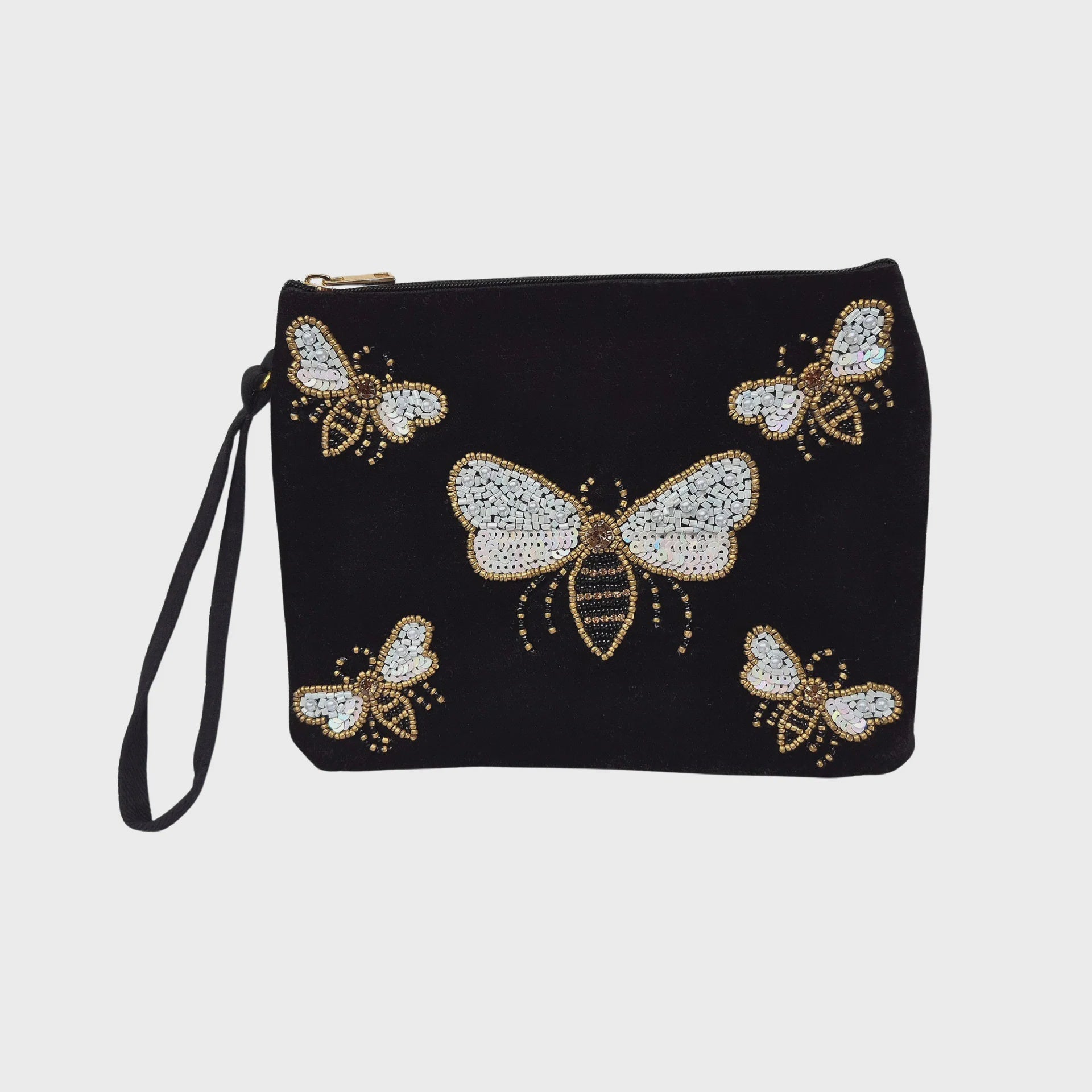 Beaded Clutch - Bee