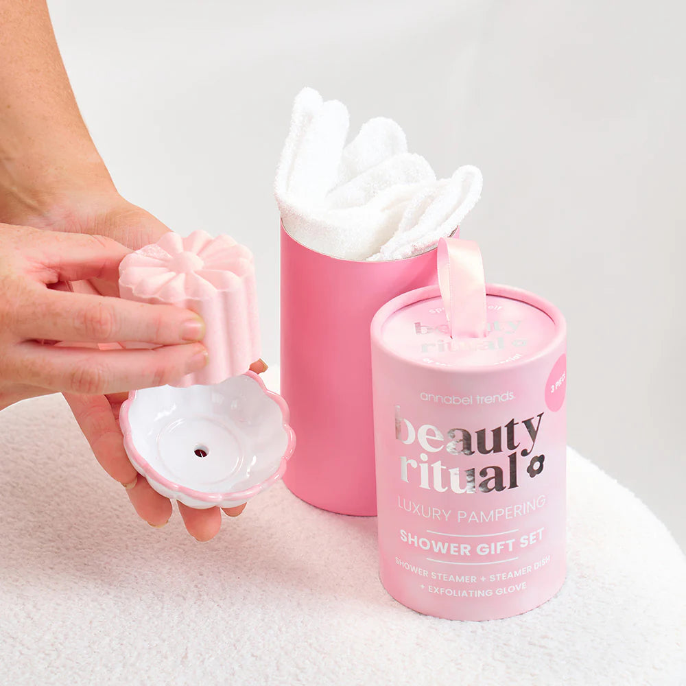 Shower Gift Set - Dusty Pink