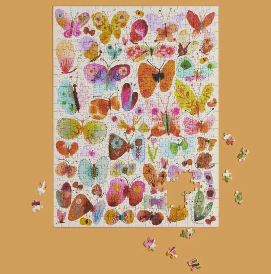 500pc Puzzle - Belize Butterflies