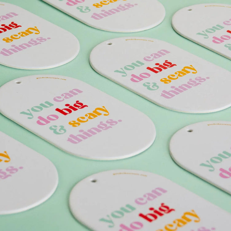 Car Air Freshener - Big Scary Things