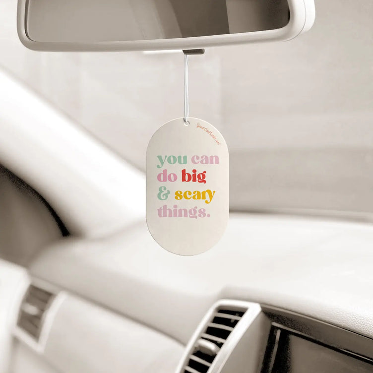 Car Air Freshener - Big Scary Things