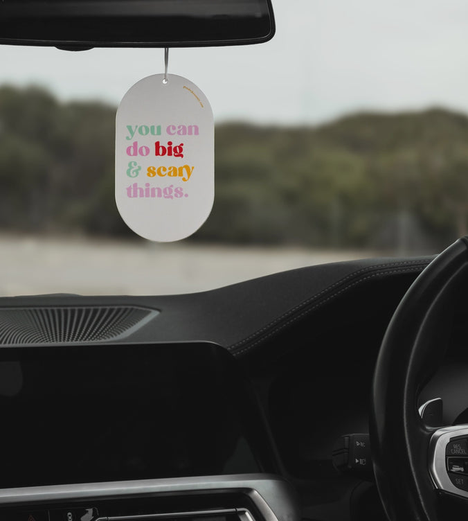 Car Air Freshener - Big Scary Things