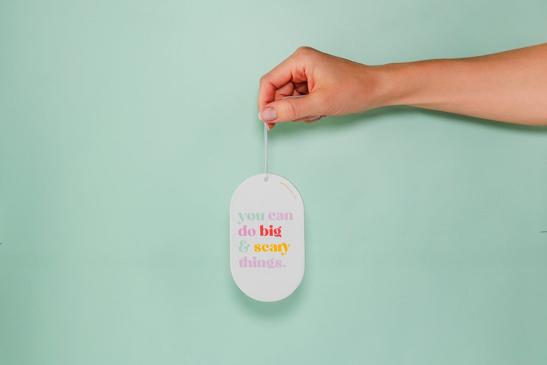 Car Air Freshener - Big Scary Things