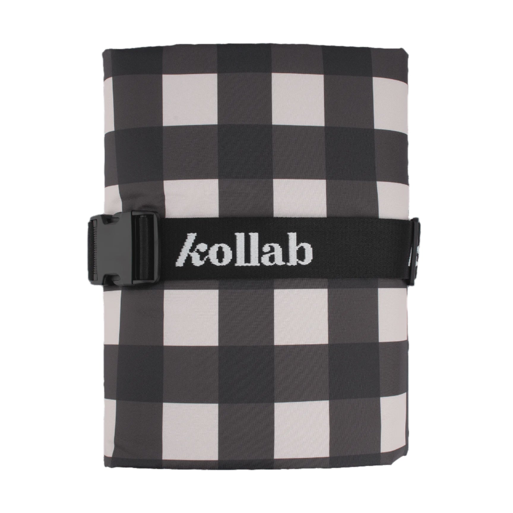 Picnic Mat - Black Check