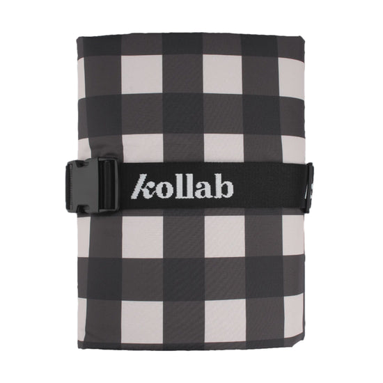 Picnic Mat - Black Check