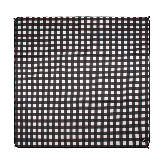 Picnic Mat - Black Check