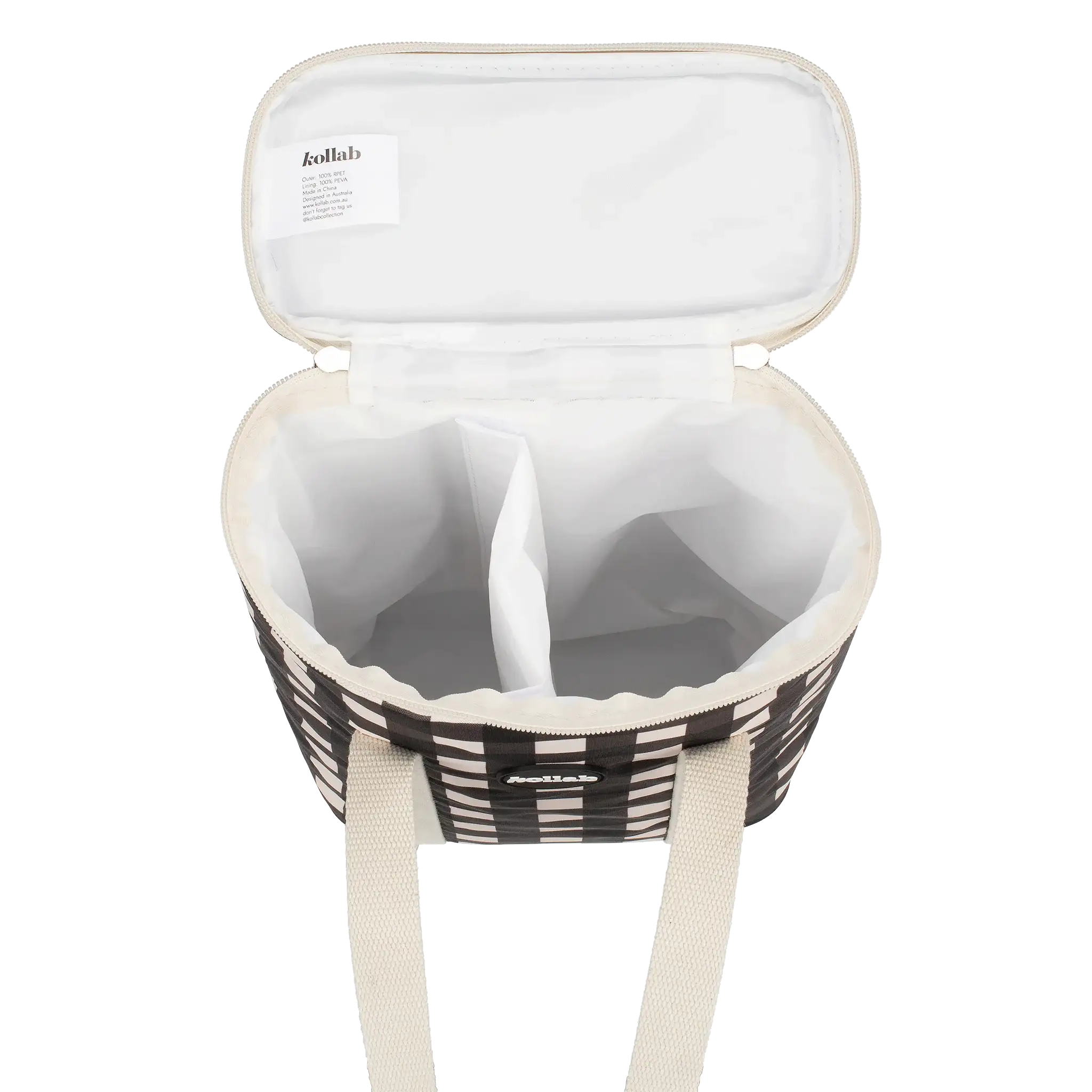 Wine Cooler Bag - Black Check