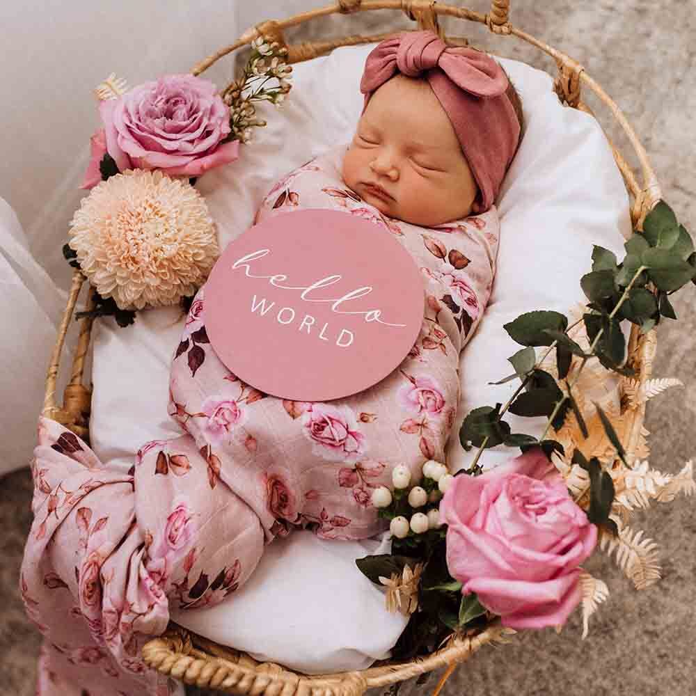 Muslin Wrap - Blossom