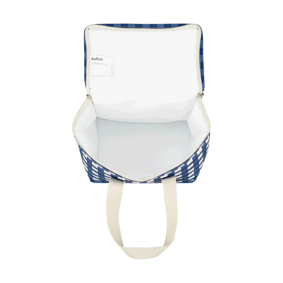 Lunch Bag - Blue Check