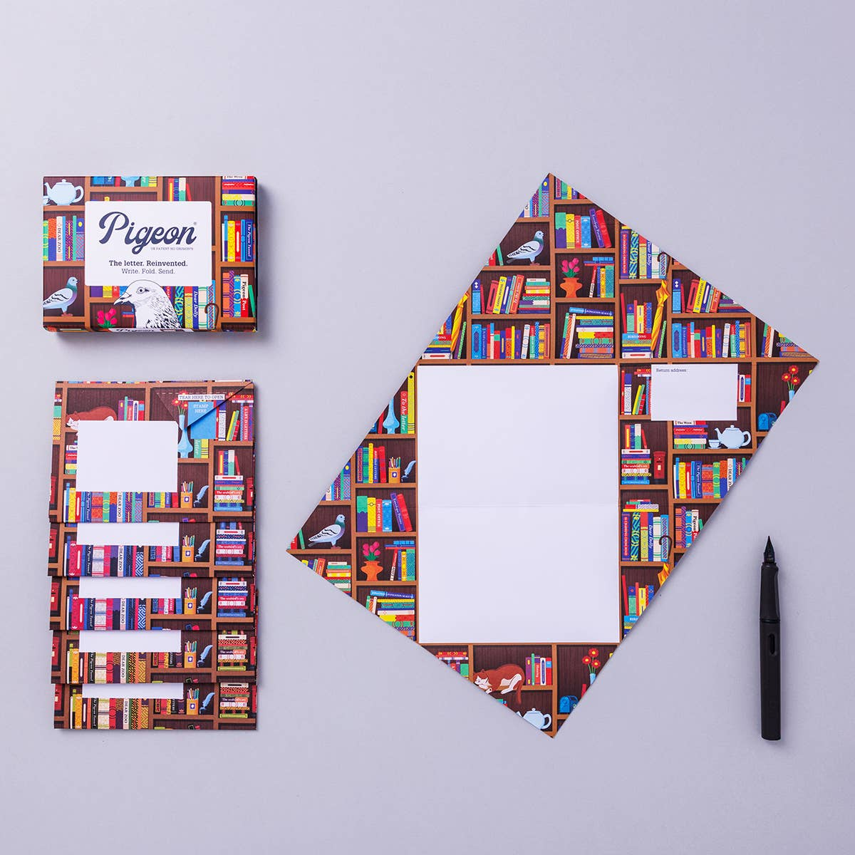 Folding Stationery Letter Pack - Bookstore