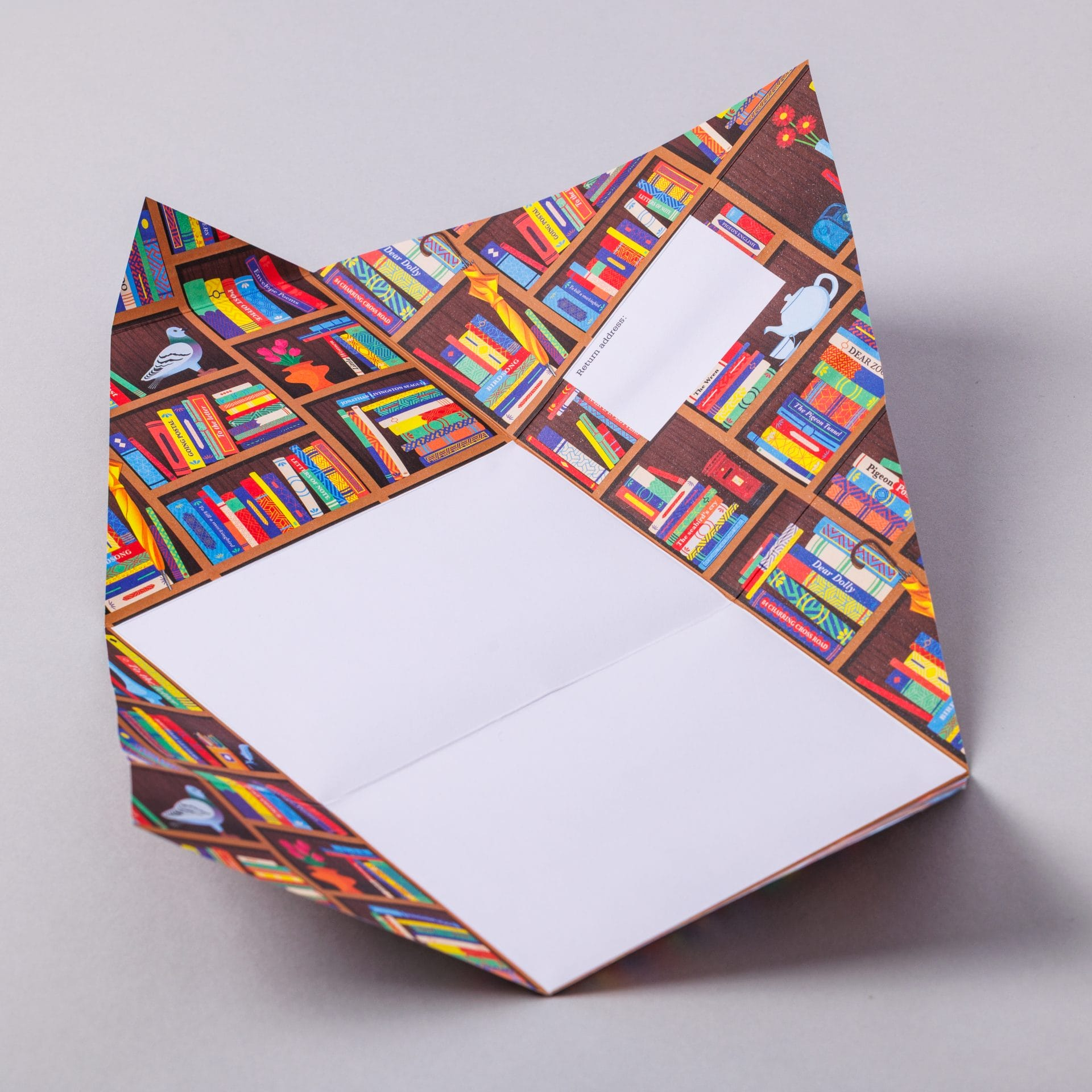 Folding Stationery Letter Pack - Bookstore