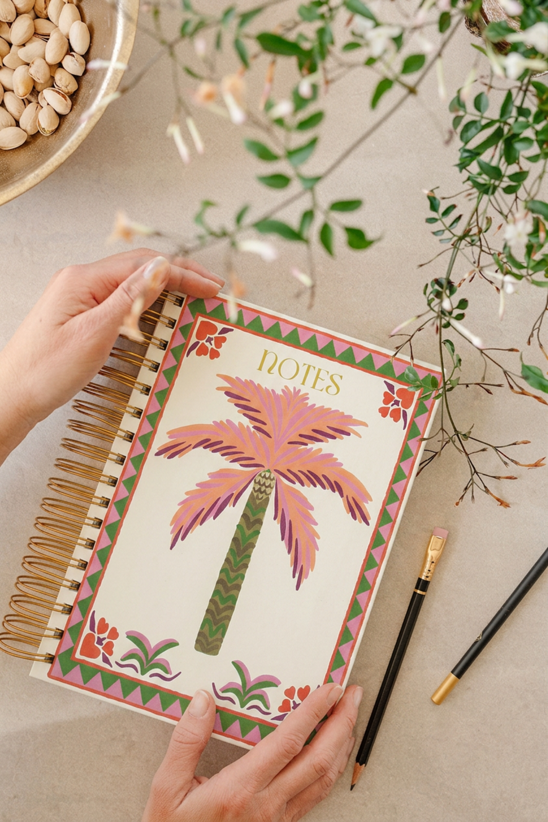 A5 Notebook - Palm