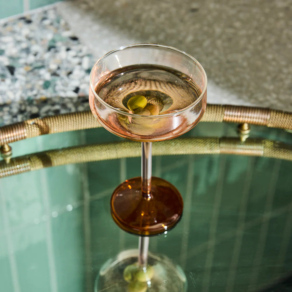 Marshmallow & Marmalade Margarita Glass - set of 2