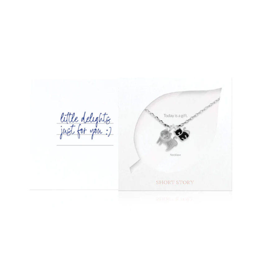 Necklace - Cat (Silver)
