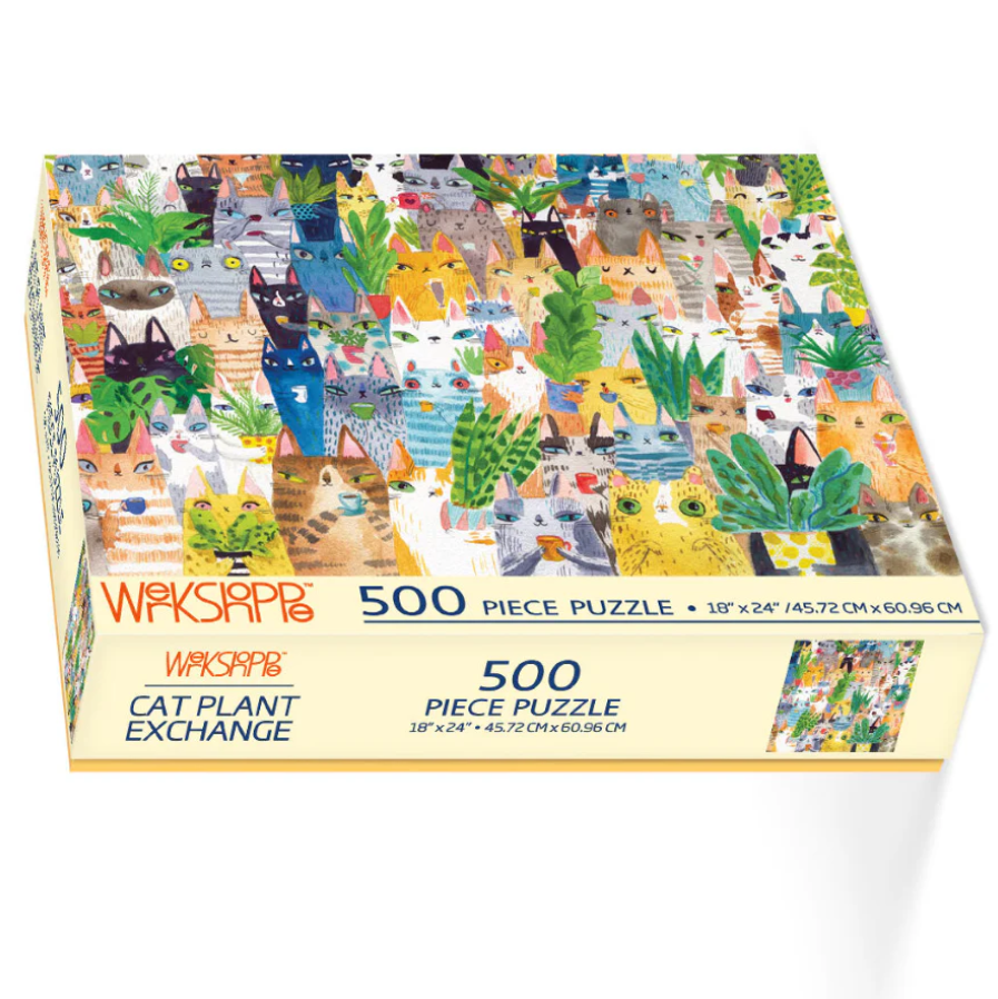 500pc Puzzle - Cat Plant Exchange