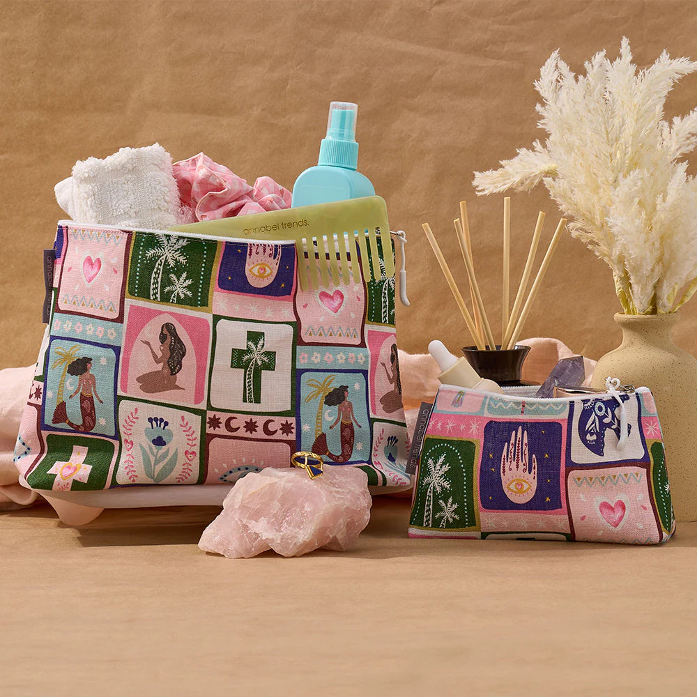 Large Cosmetic Bag - Celestial Dreams