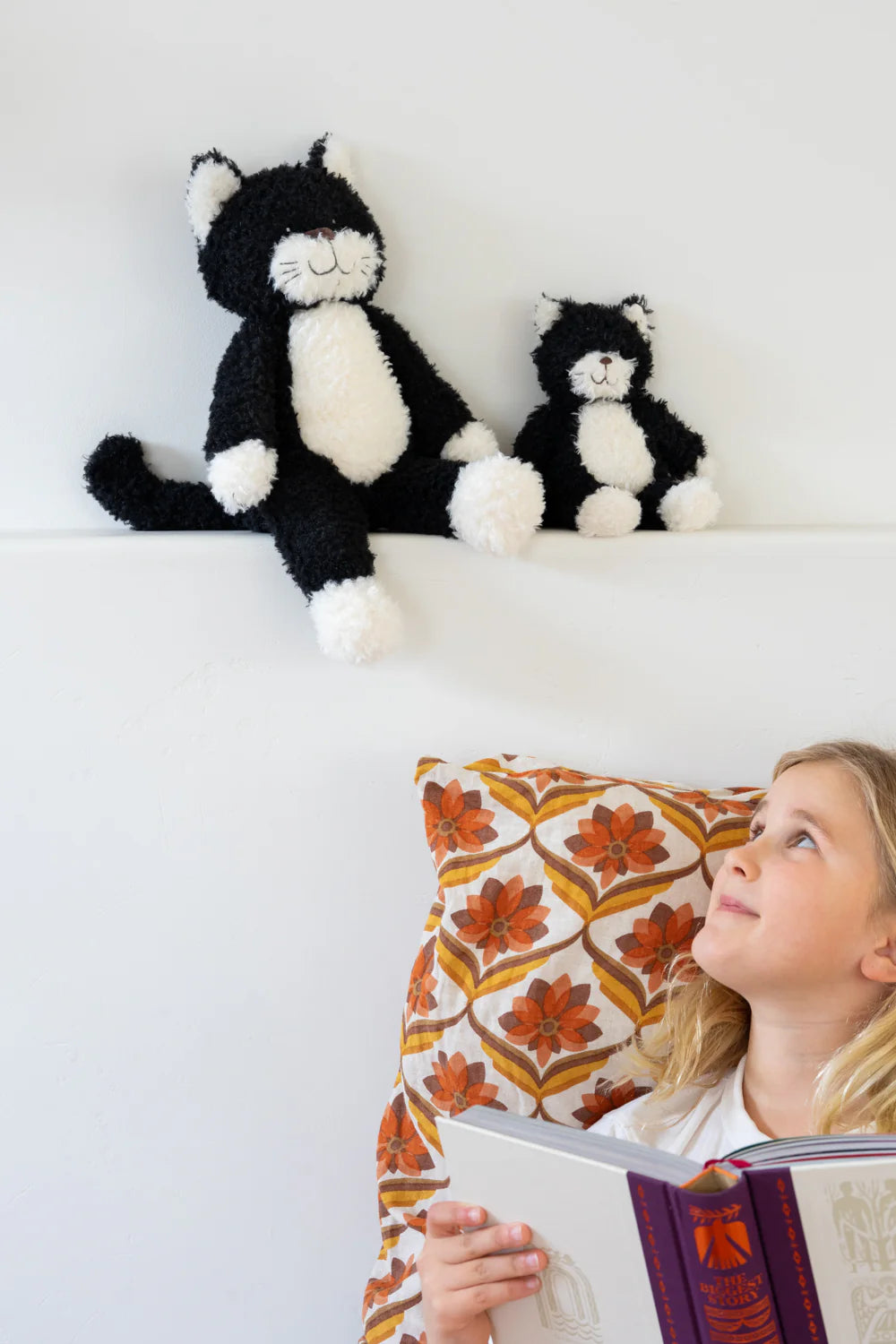 Poppy Checkers Checkers the Kitten (Black) – Eggplant & Poppy ~ Unique + Quirky Gifts