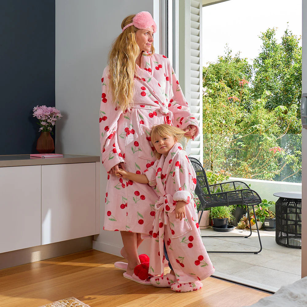 Bath Robe - Velvet Cherry