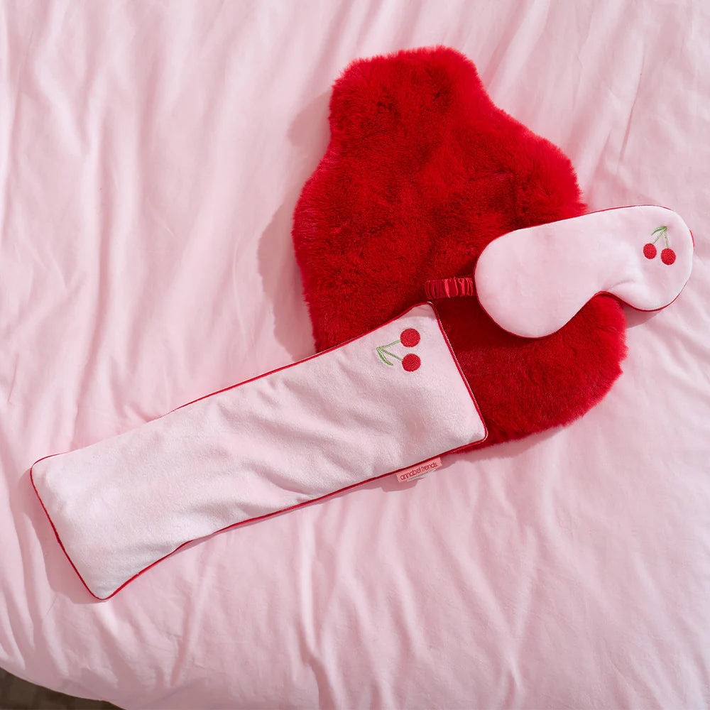 Velvet Heat Pillow - Cherry
