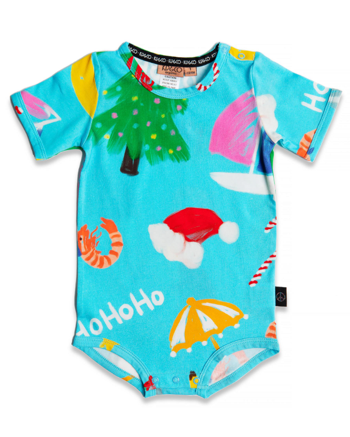 Baby Romper - Christmas Icons