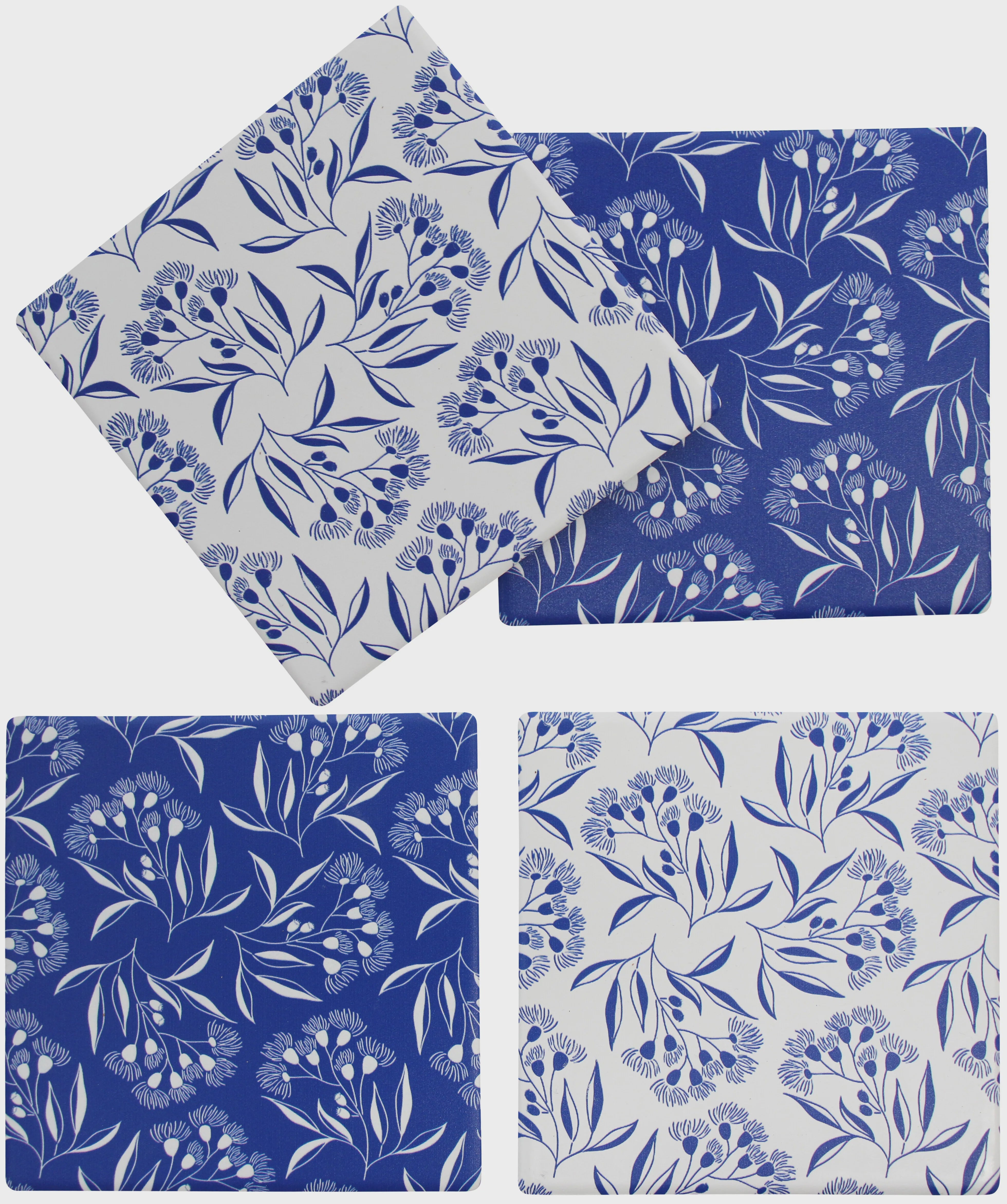 Ceramic Coasters - Bamboo Flower
