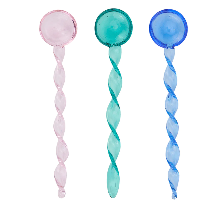 Cocktail Spoons - twisted (set of 3)