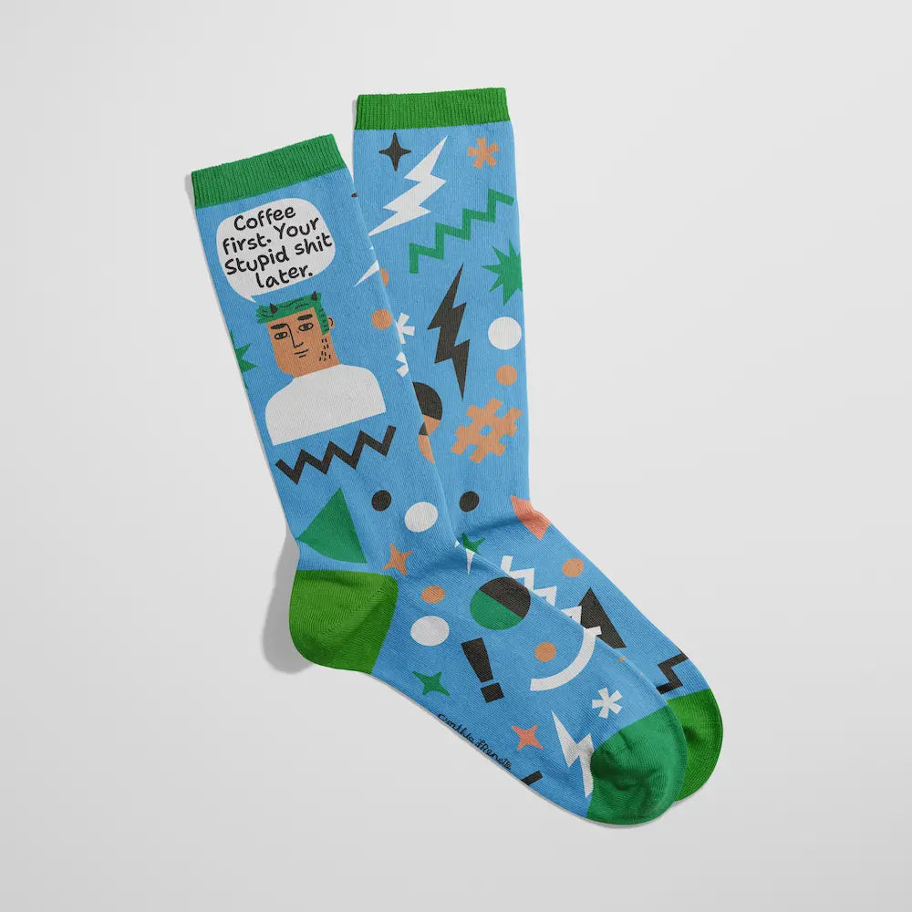 Socks - Coffee First