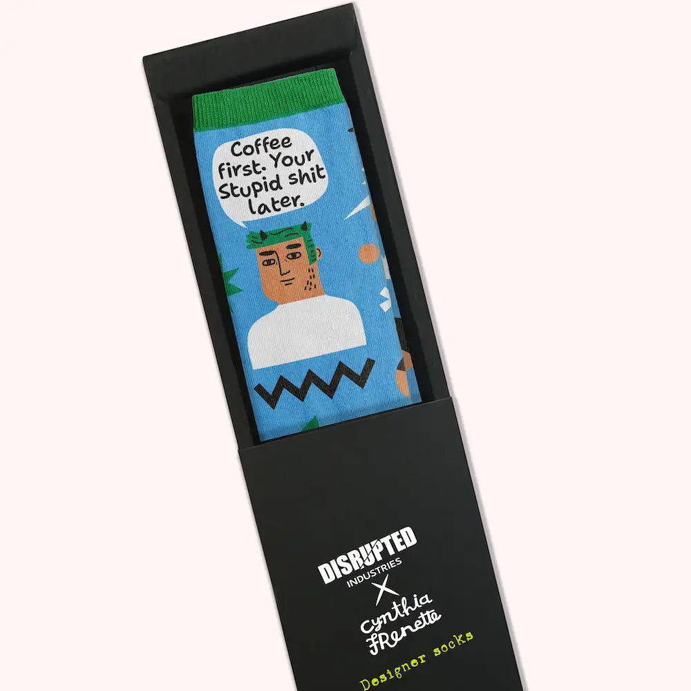 Socks - Coffee First