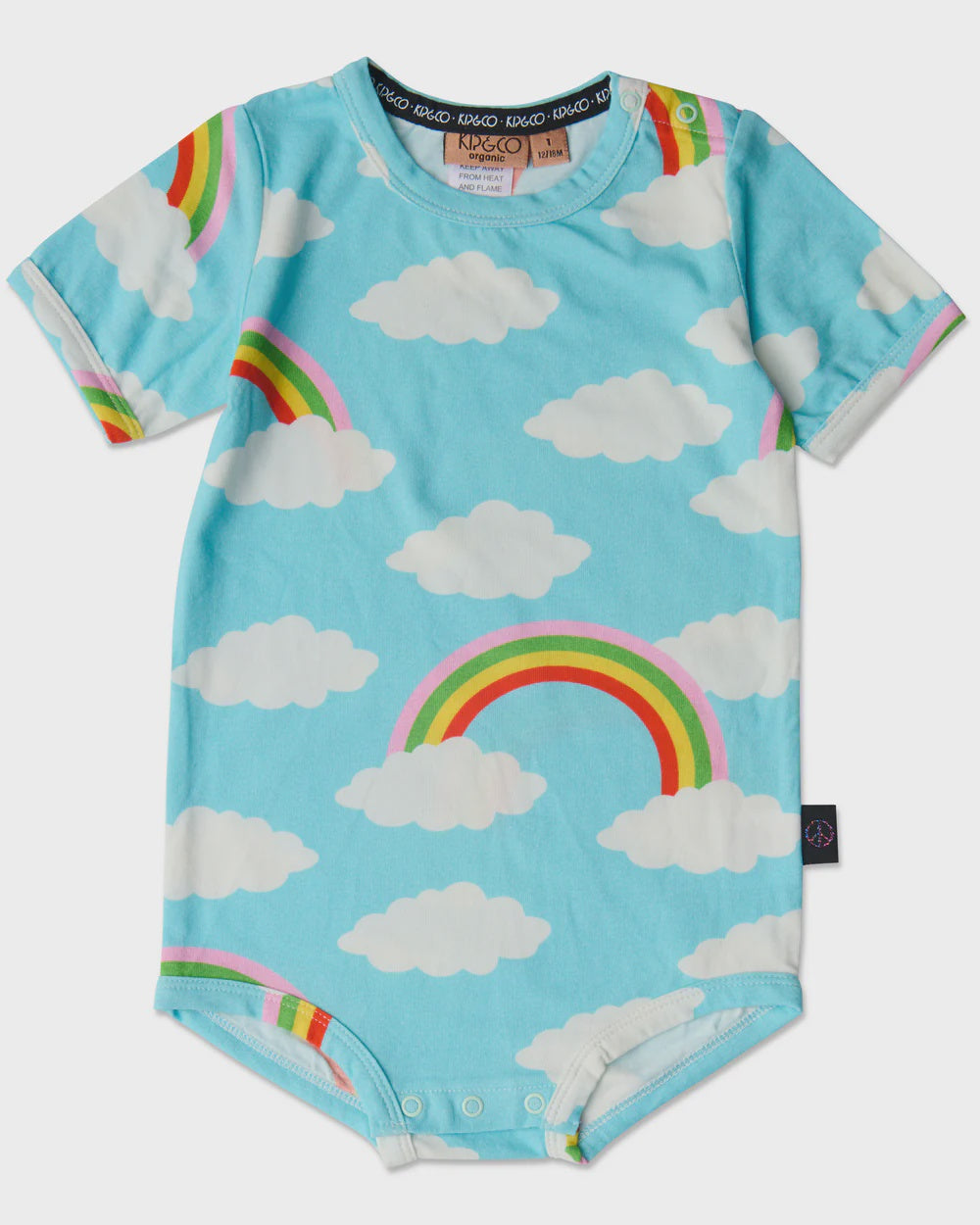 Baby Romper (Short Sleeve) - Cloudy Dayz