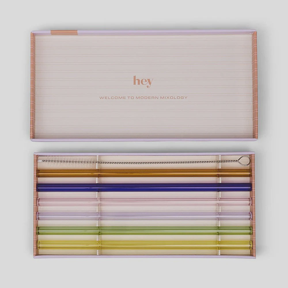 The Danny Glass Highball Straws - Set of 6