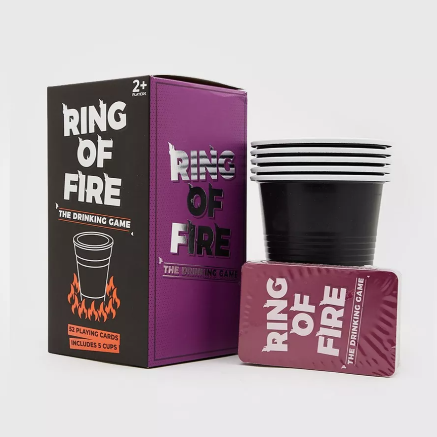 Ring of Fire Game – Eggplant &amp; Poppy ~ Unique + Quirky Gifts
