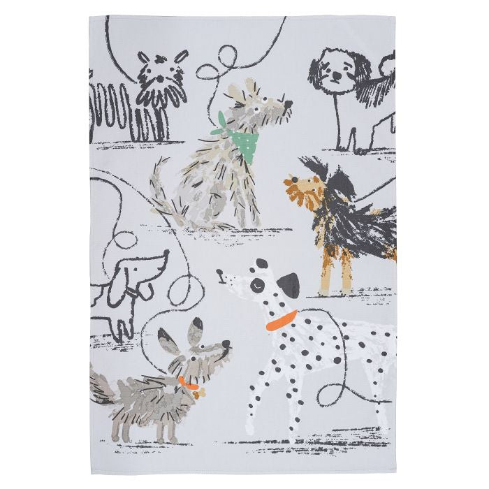 Tea Towel - Dog Days