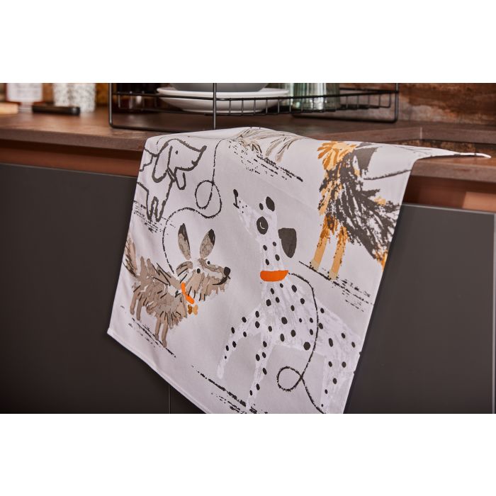 Tea Towel - Dog Days