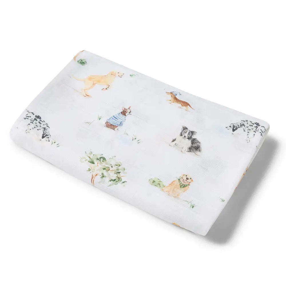 Muslin Wrap - Dog Park