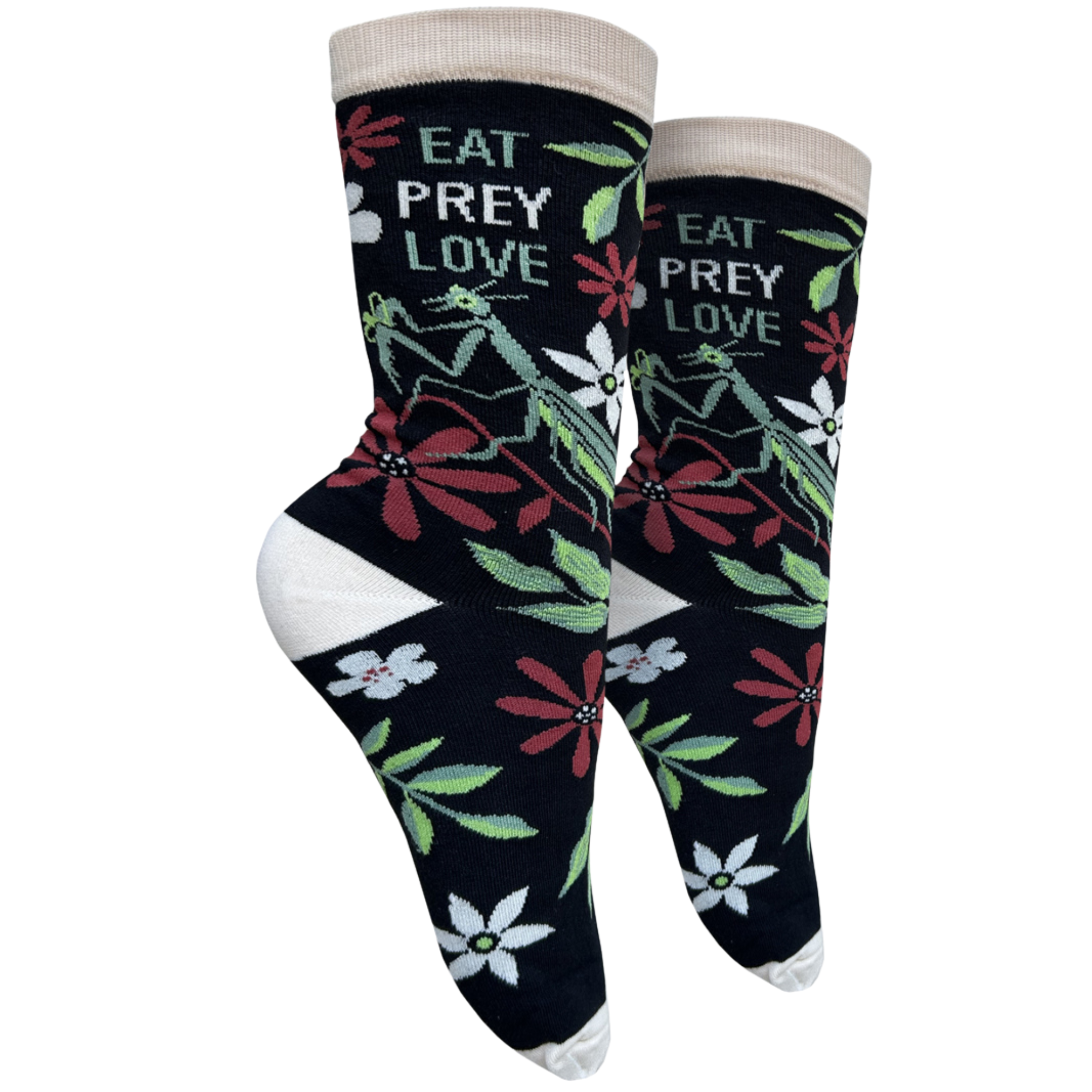 Women's Socks - Eat Prey Love