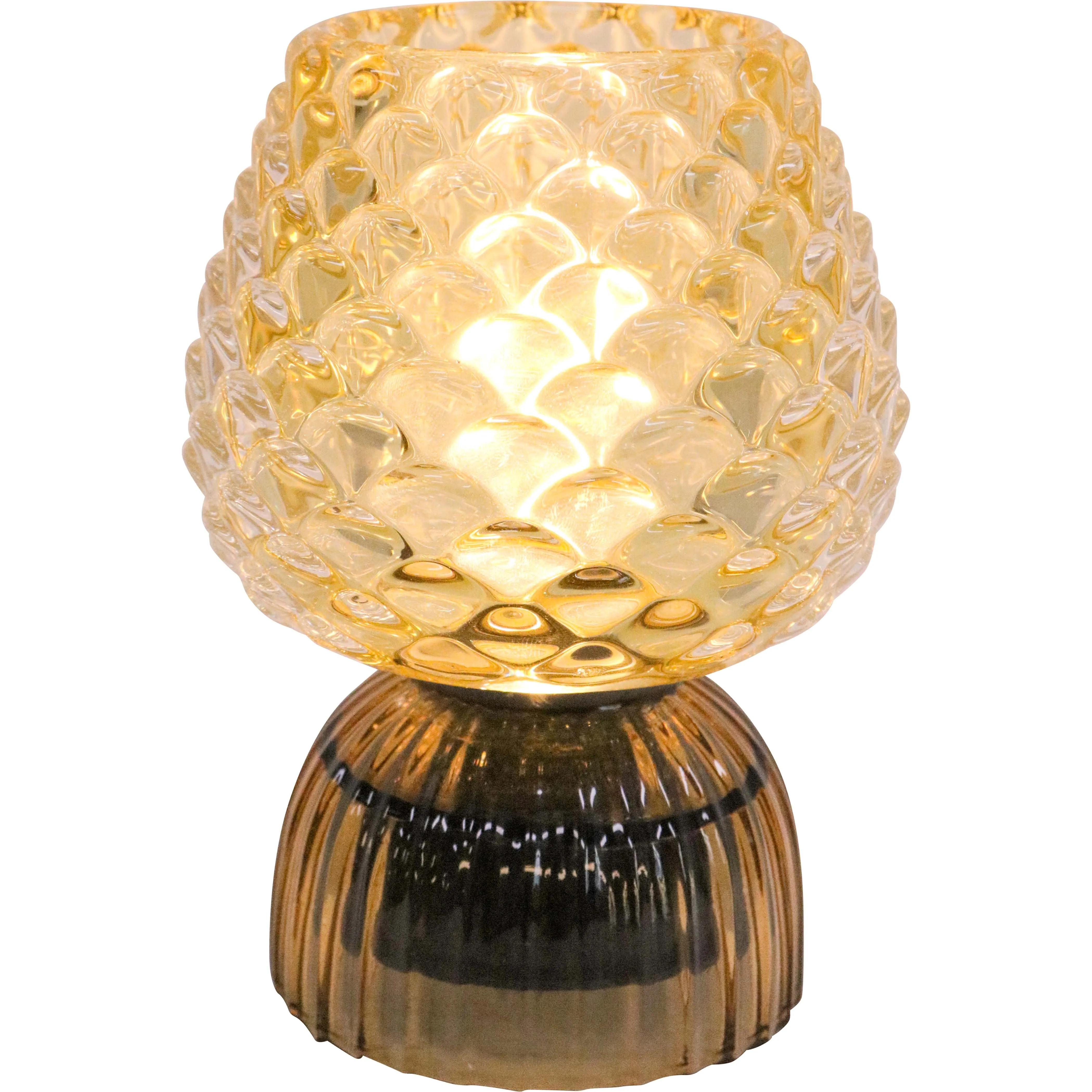 LED Glass Lamp - Amber