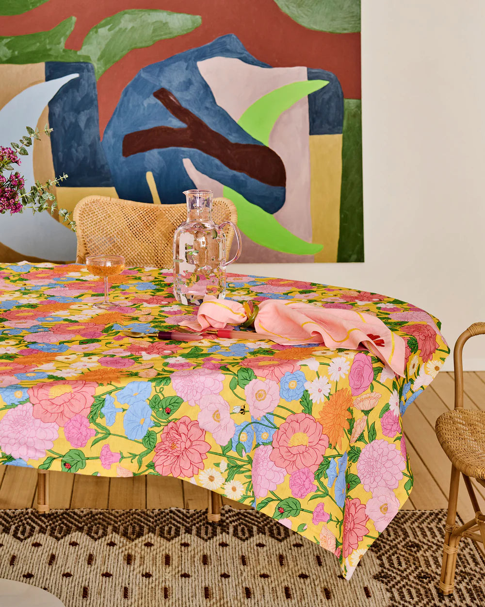 Tablecloth - Follow The Sun Yellow