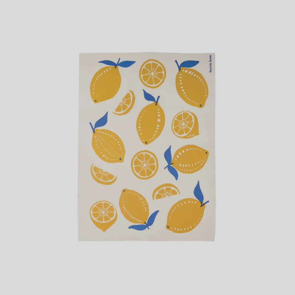 The Emmy Tea Towel - Lemons