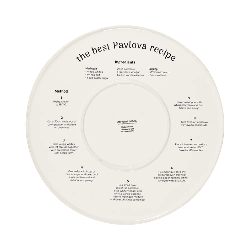 Serving Plate - Pavlova