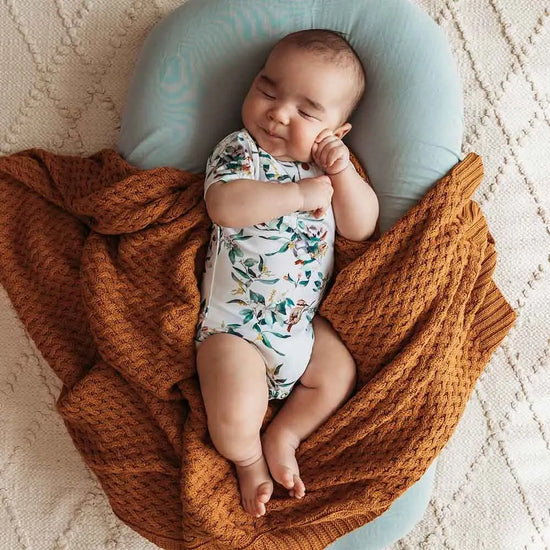 Short Sleeve Bodysuit - Eucalypt